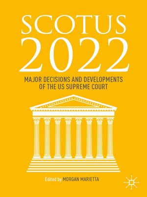 cover image of SCOTUS 2022